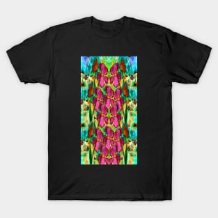 Pink Iris Cluster T-Shirt